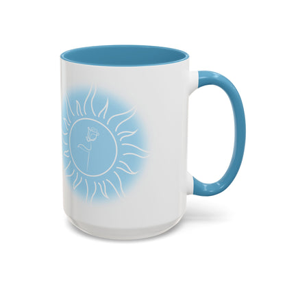 Blue Sun Elegance – A Mug That Shines