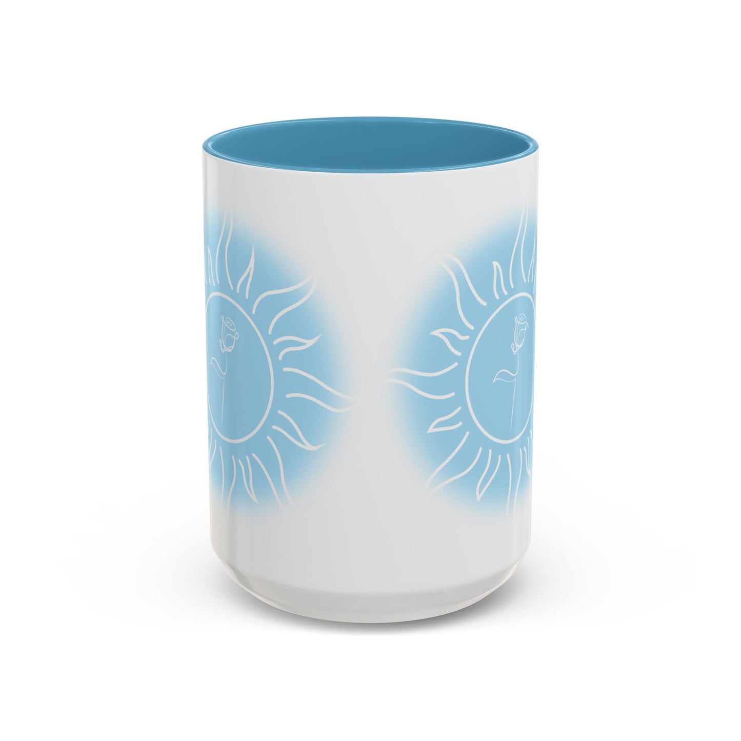 Blue Sun Elegance – A Mug That Shines